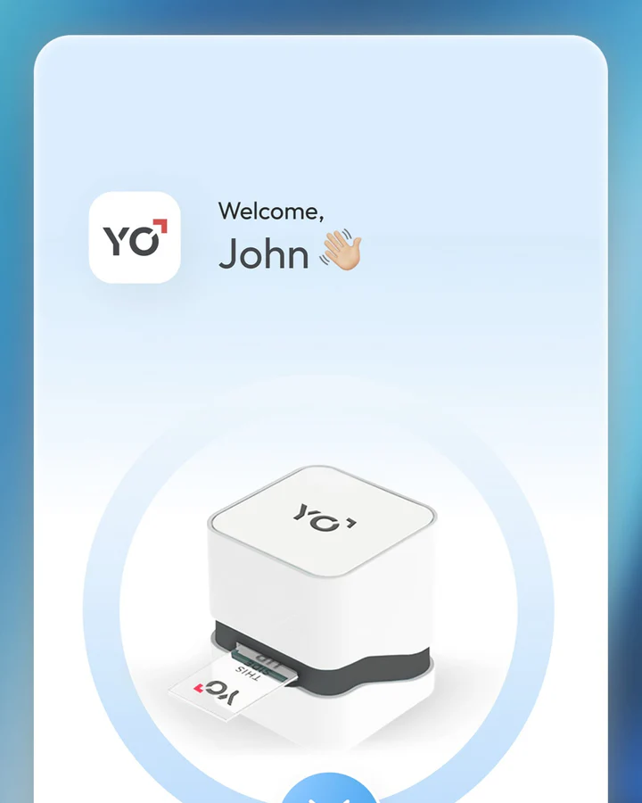 YO Sperm Test App Mockup